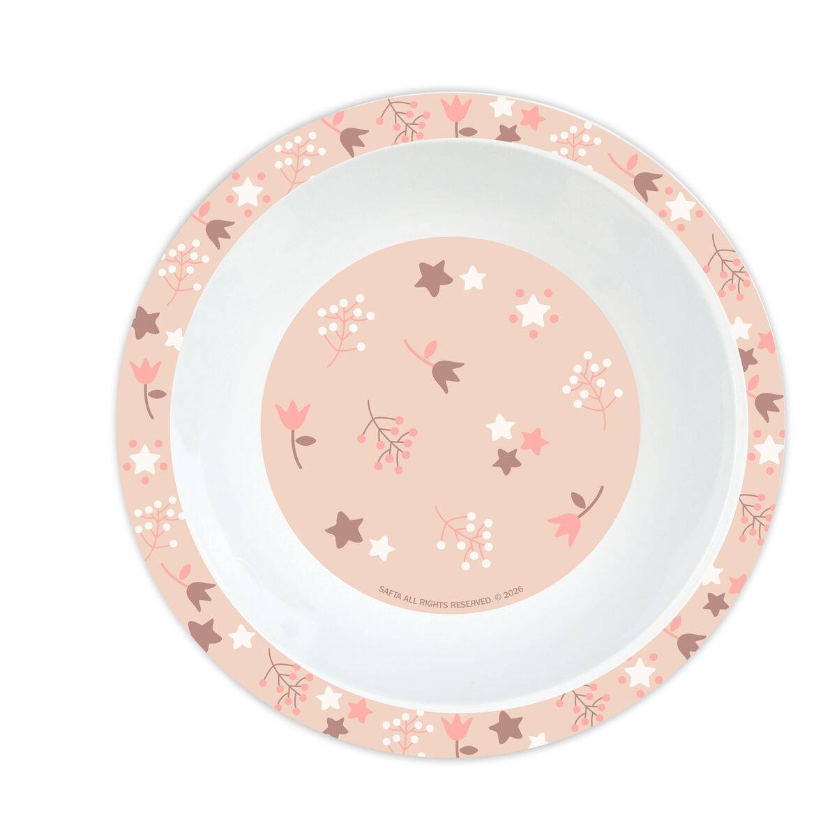 Set de Menaje Infantil Safta Flores PVC