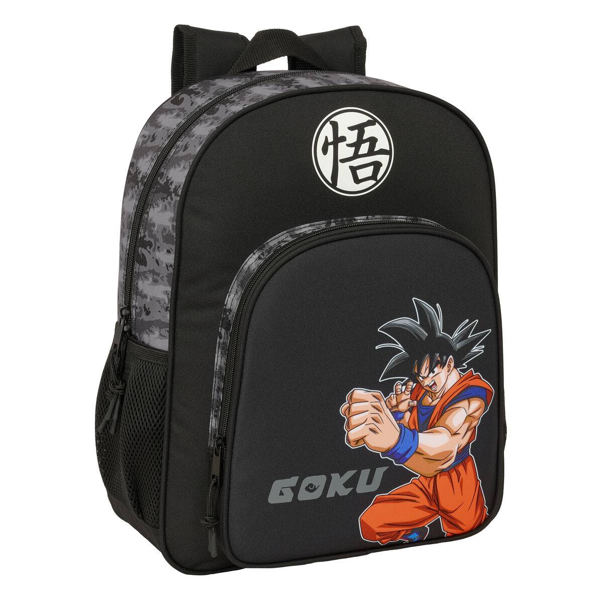 Mochila Escolar Dragon Ball Negro 32 x 38 x 12 cm