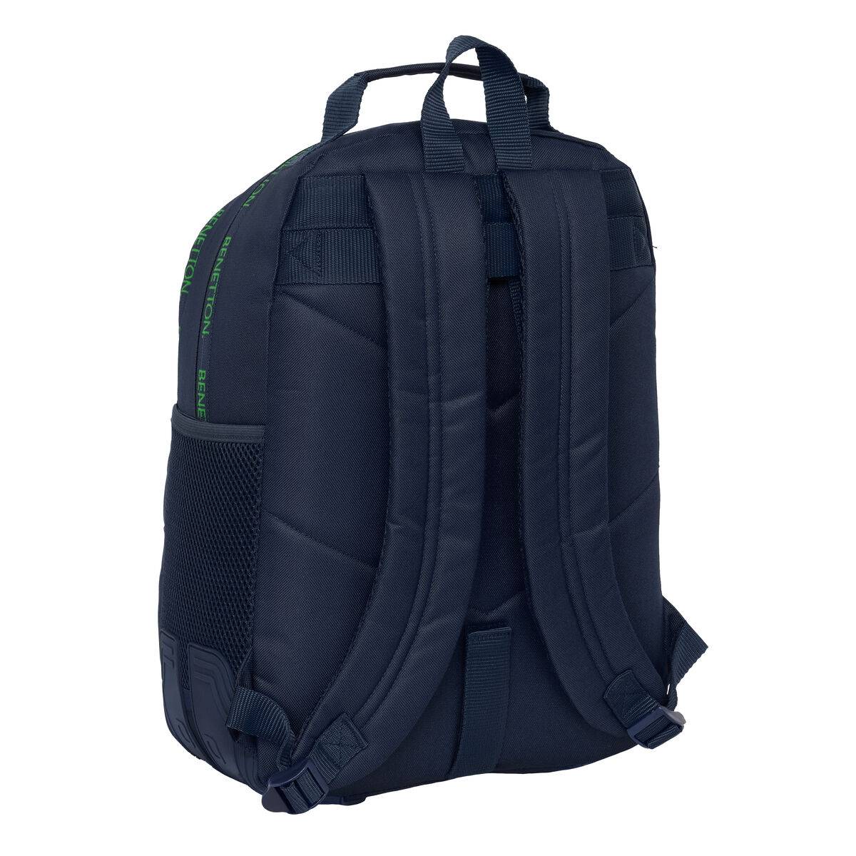 Mochila Escolar Benetton Together Azul marino 32 x 42 x 15 cm