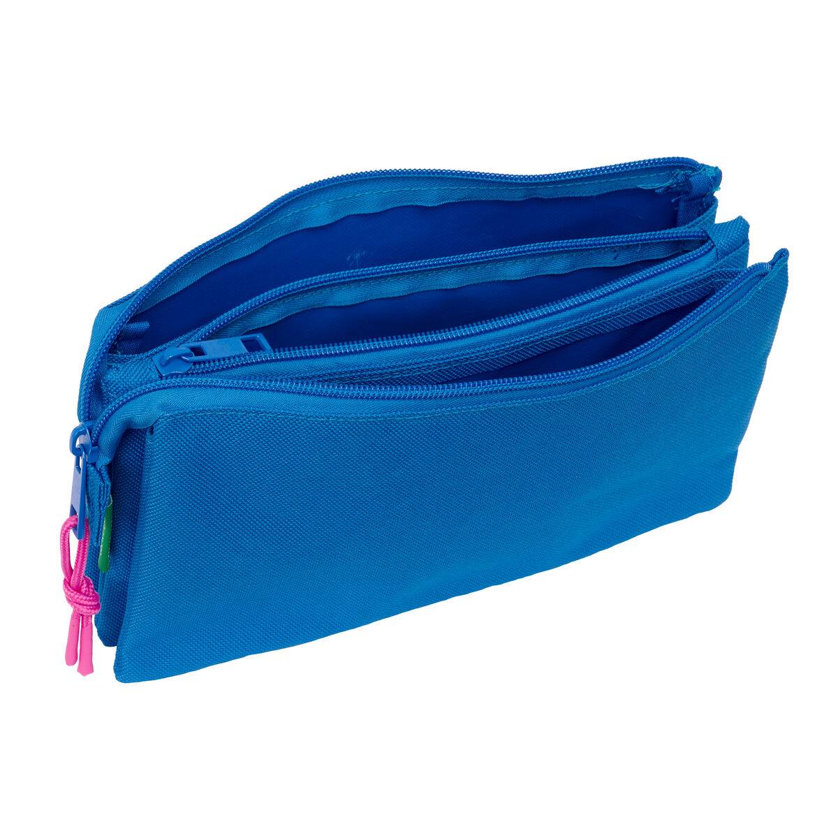 Portatodo Benetton Azulina Azul 22 x 12 x 3 cm