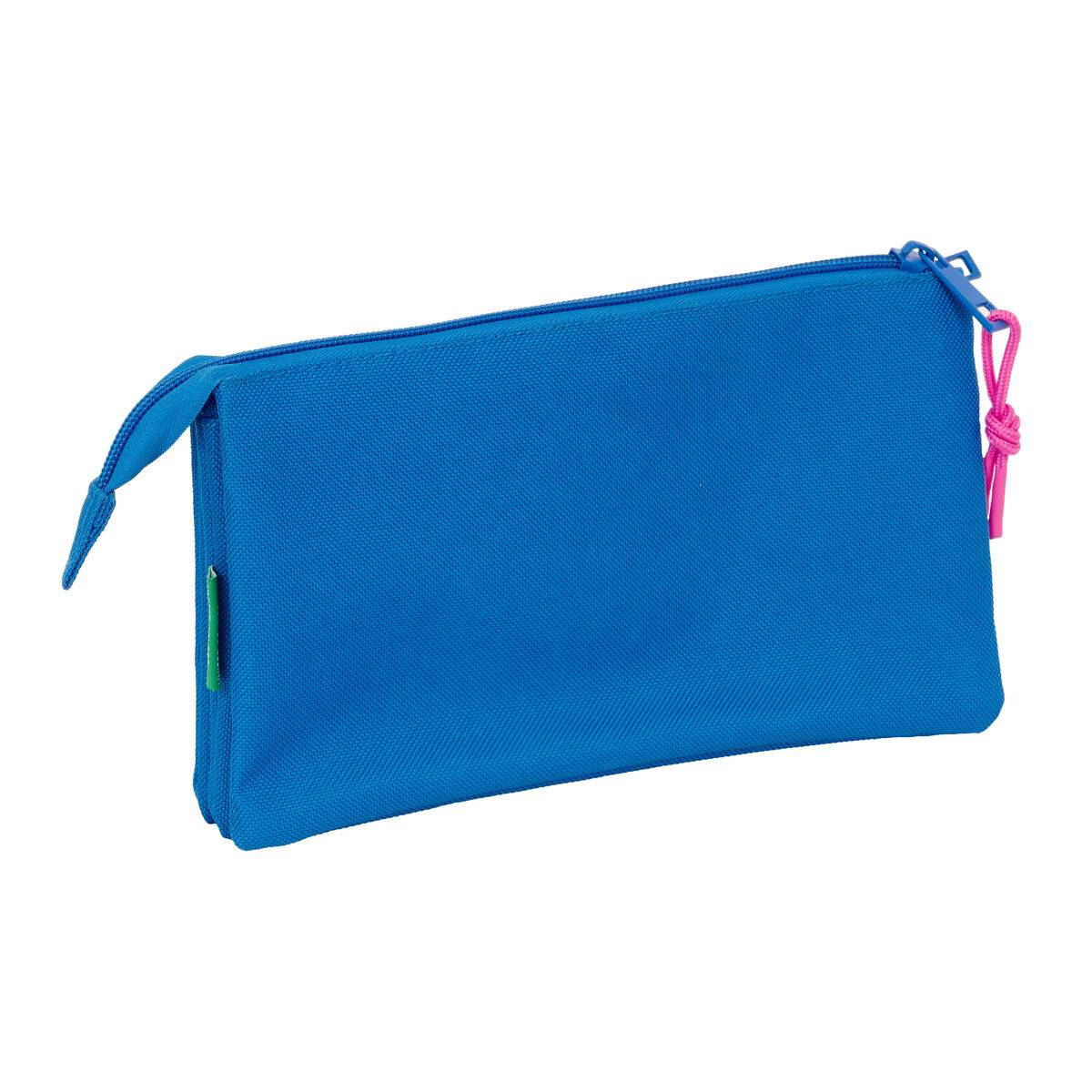 Portatodo Benetton Azulina Azul 22 x 12 x 3 cm