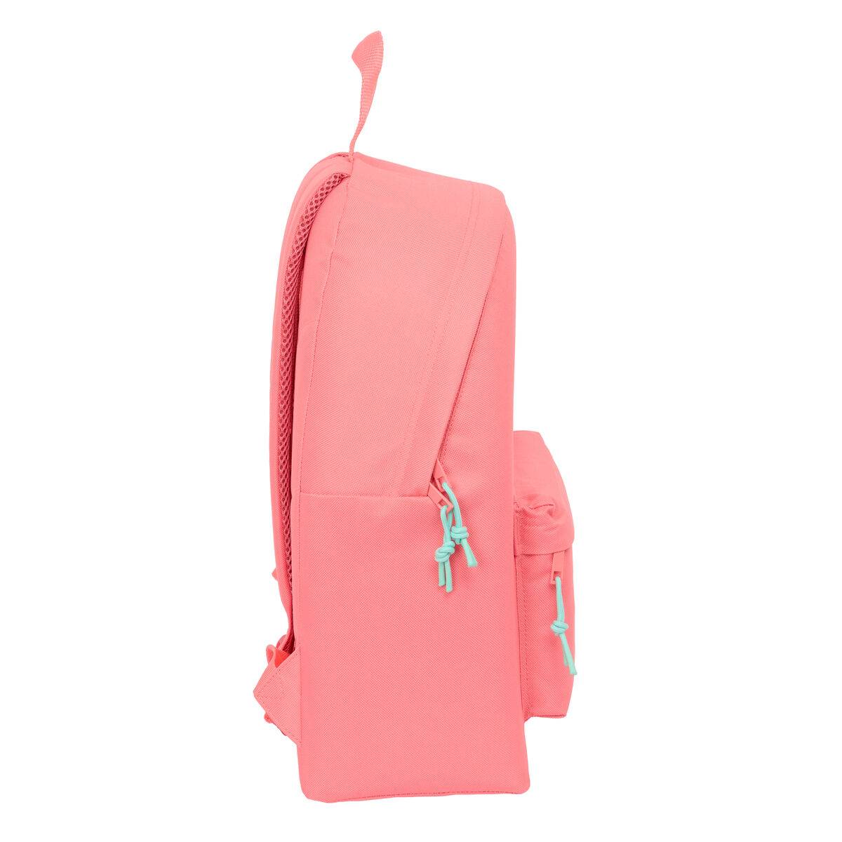 Mochila Escolar Benetton Coral Coral 33 x 42 x 15 cm