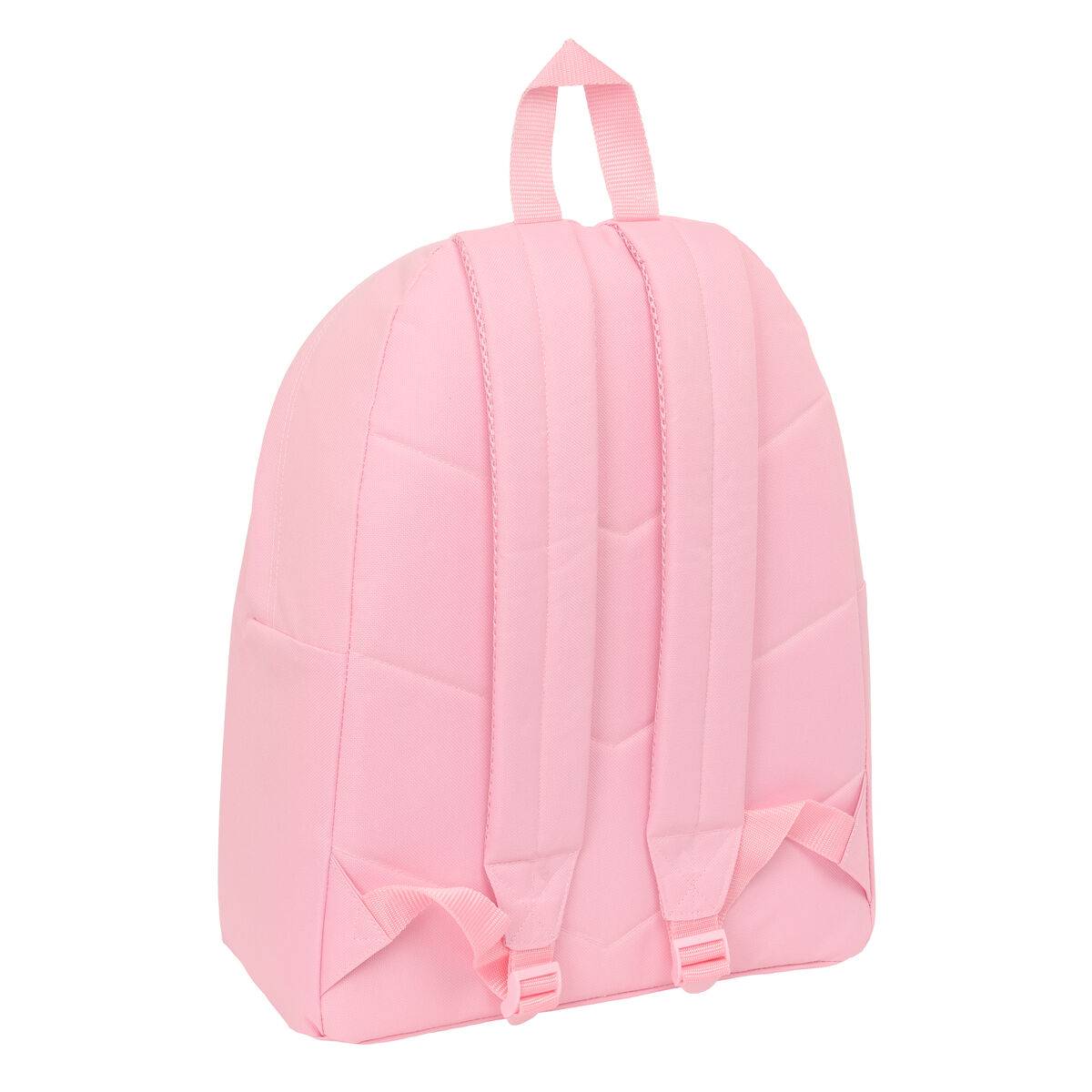 Mochila Escolar Benetton Rosa pastel Rosa 33 x 42 x 15 cm