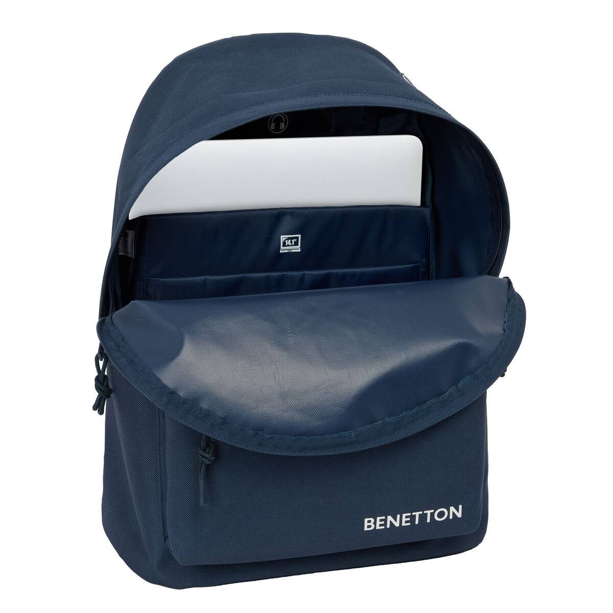 Mochila Escolar Benetton benetton basics 31 x 41 x 16 cm