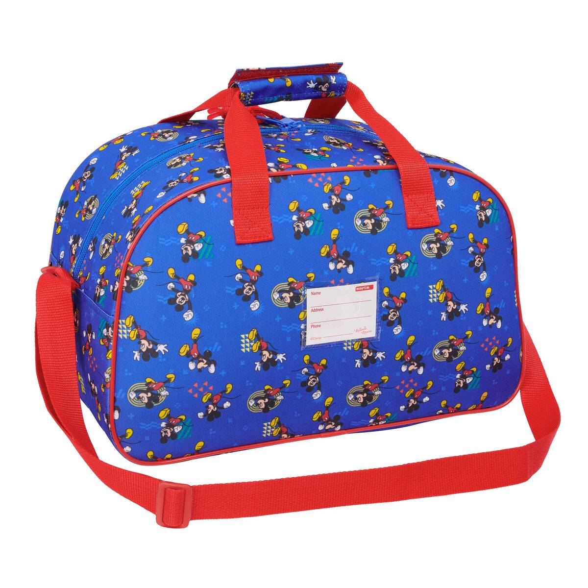 Bolsa de Deporte Mickey Mouse Clubhouse Today Azul 40 x 24 x 23 cm