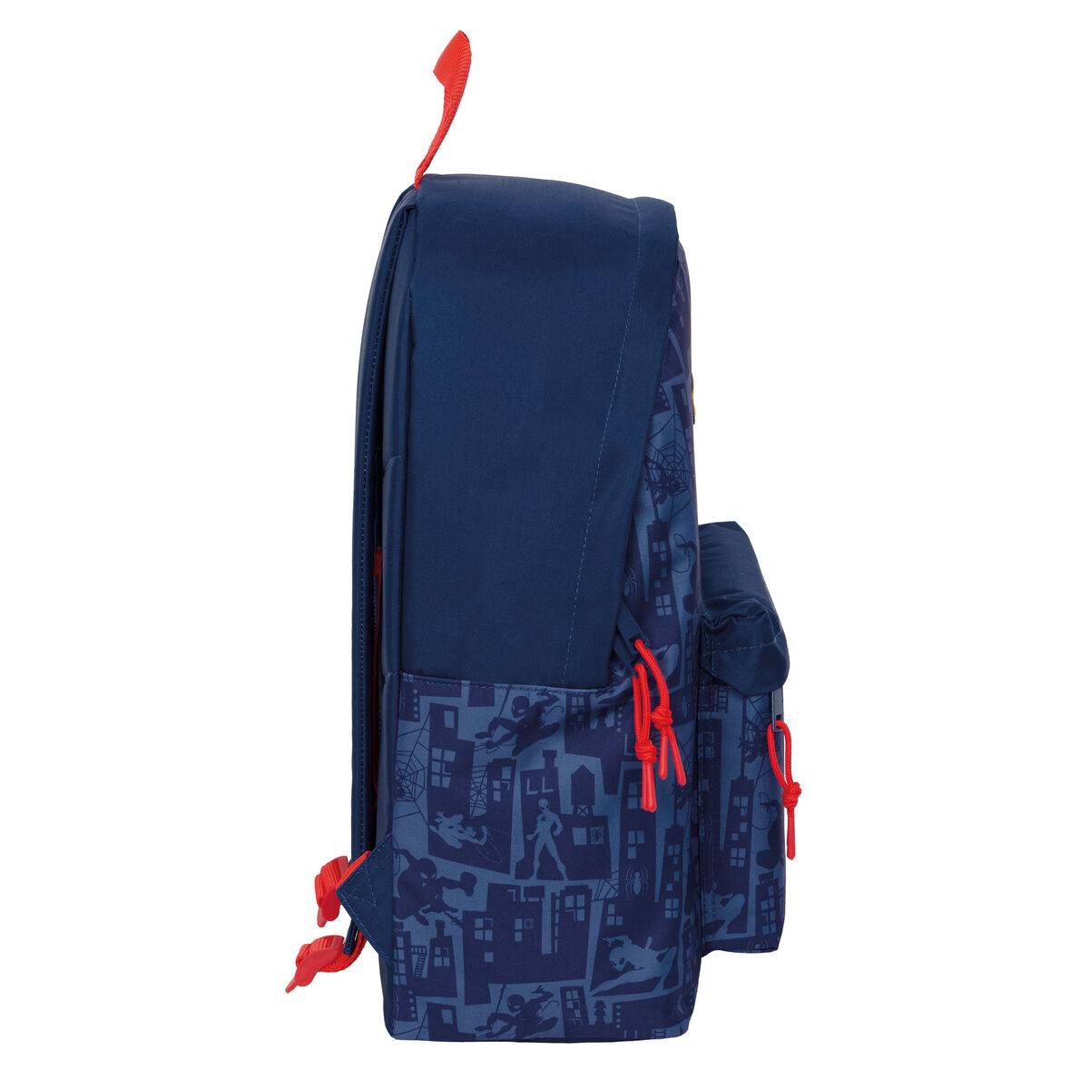 Mochila Escolar Spider-Man Azul 33 x 42 x 15 cm