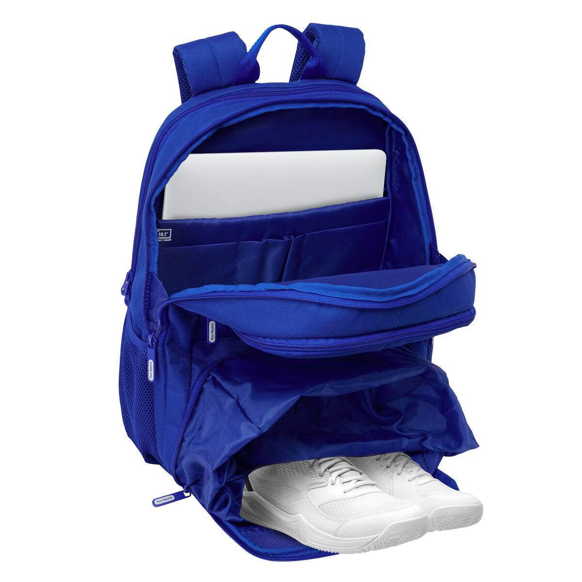 Mochila Escolar Real Madrid C.F. Azul 30 x 42 x 17 cm