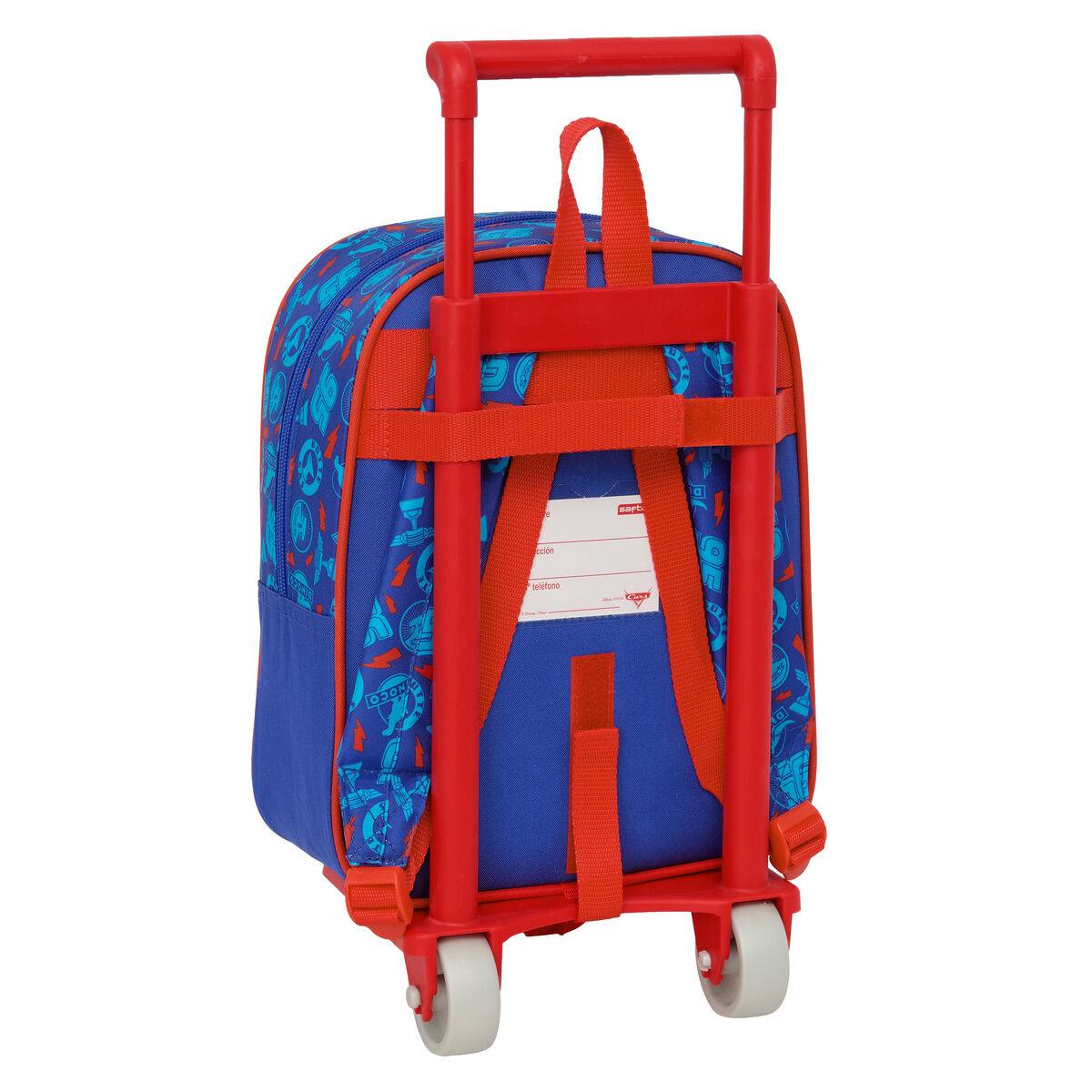 Mochila Escolar Cars Multicolor 22 x 27 x 10 cm