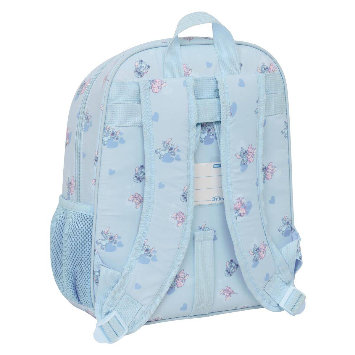 Mochila Escolar Lilo & Stitch Azul claro 28 x 34 x 10 cm