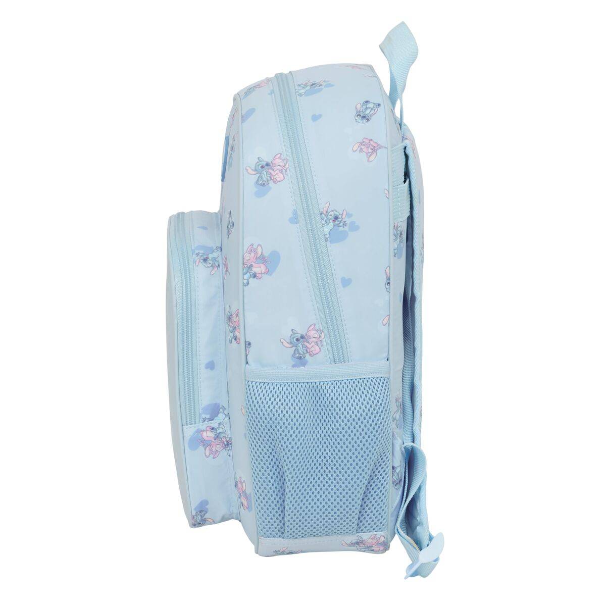 Mochila Escolar Lilo & Stitch Azul claro 28 x 34 x 10 cm