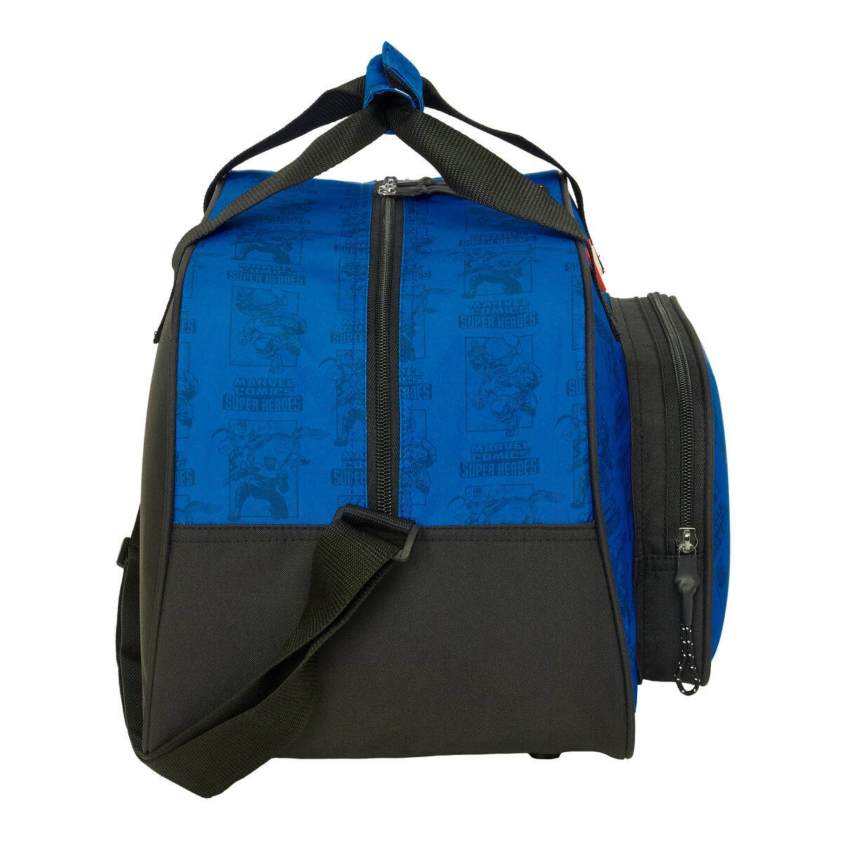 Bolsa de Deporte The Avengers Azul Negro 40 x 24 x 23 cm