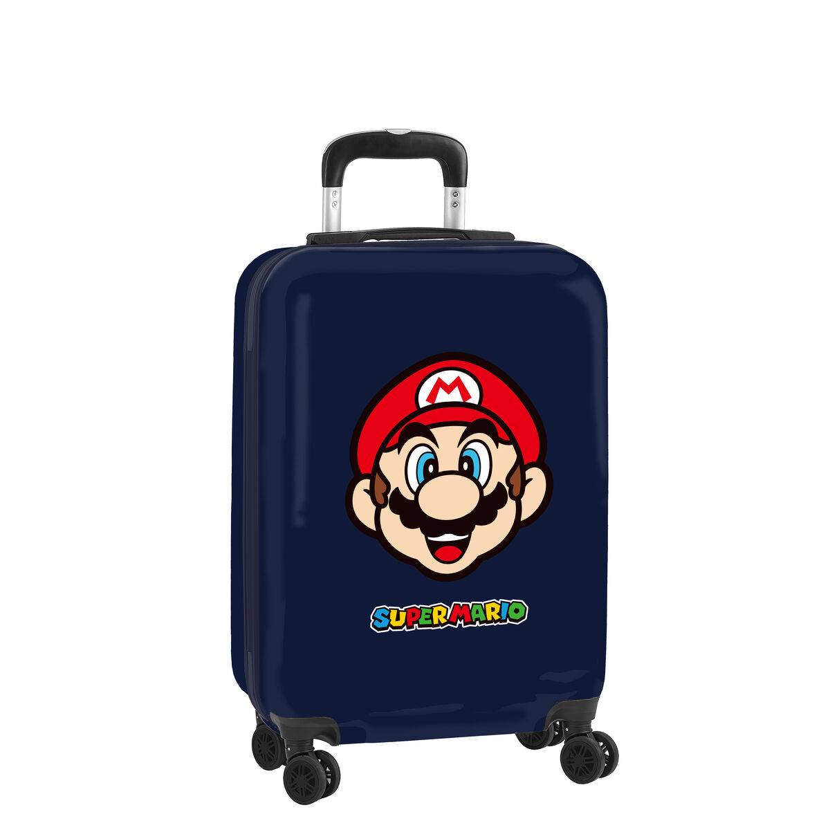 Maleta de Cabina Super Mario super mario Rojo Azul marino 20'' 20 L 34,5 x 55 x 20 cm