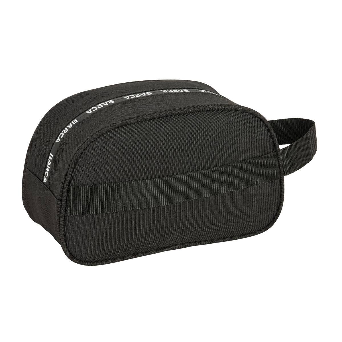 Neceser de Viaje F.C. Barcelona Negro Deportivo 26 x 15 x 12 cm