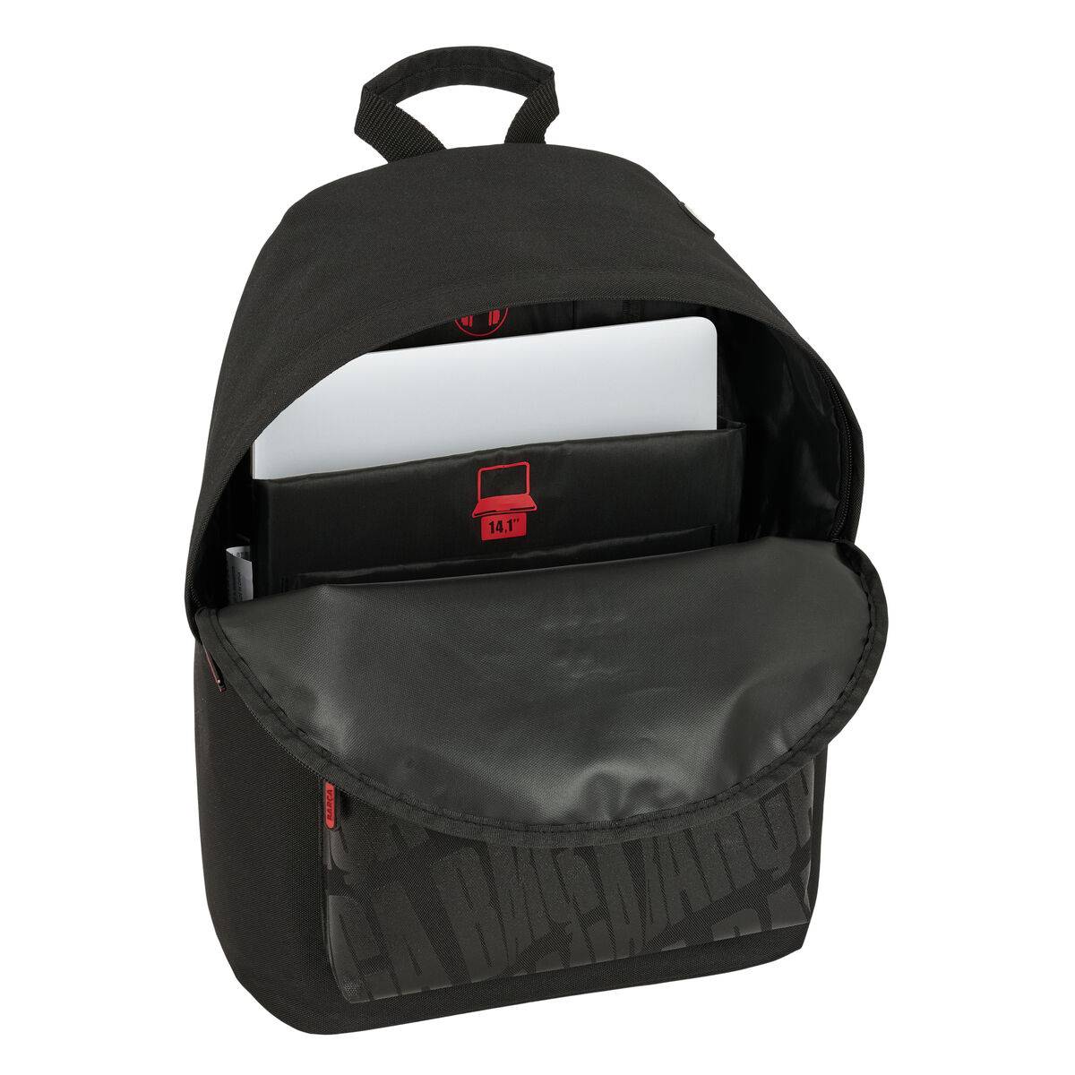 Mochila Escolar F.C. Barcelona Negro 31 x 41 x 16 cm