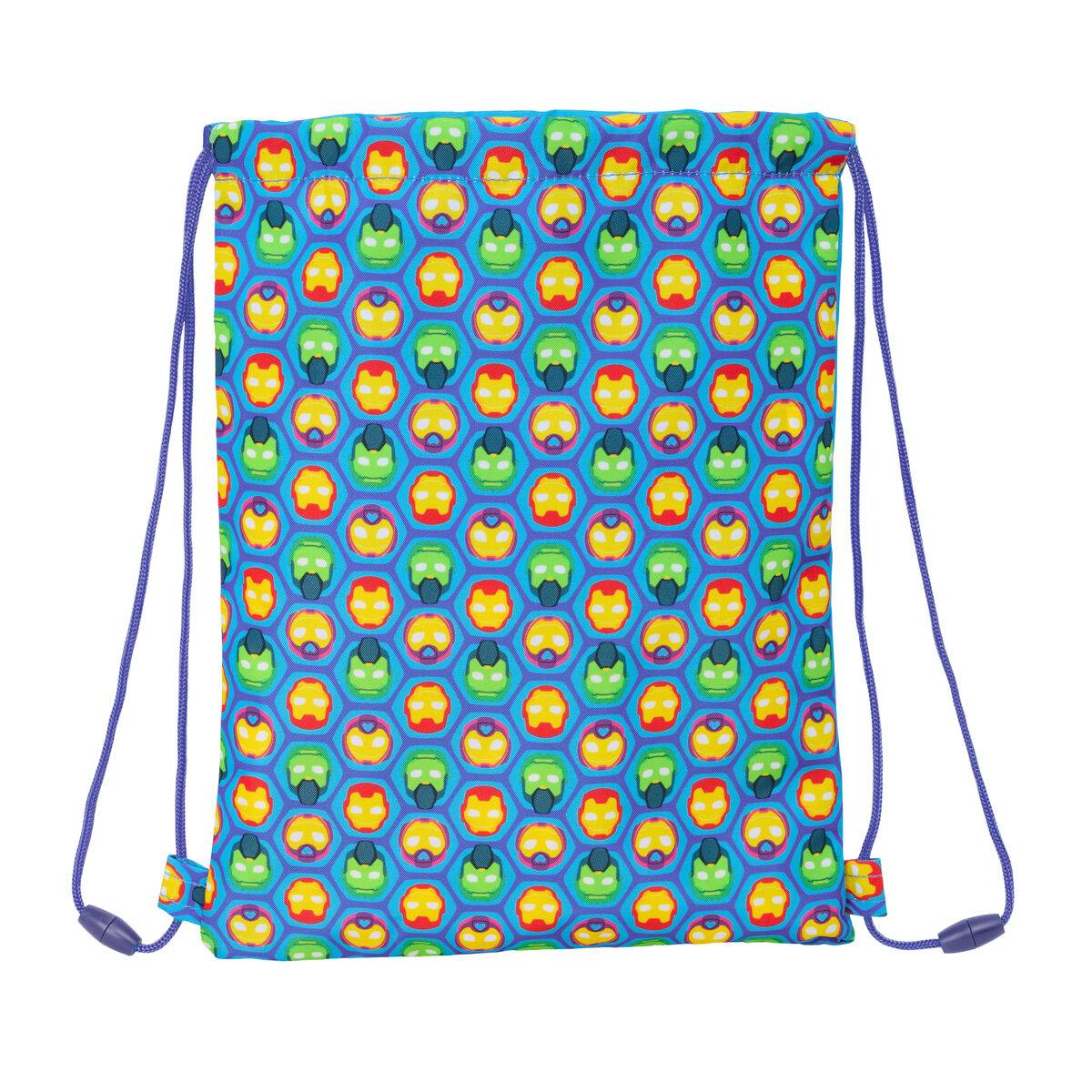 Bolsa Mochila con Cuerdas Iron Man Multicolor 26 x 34 x 1 cm