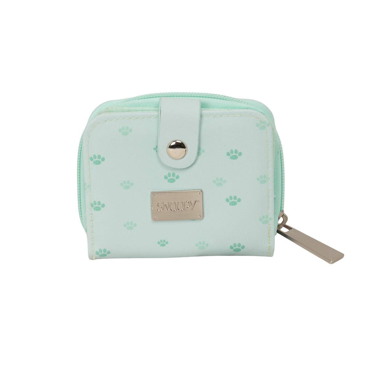 Cartera Snoopy Verde Verde Turquesa