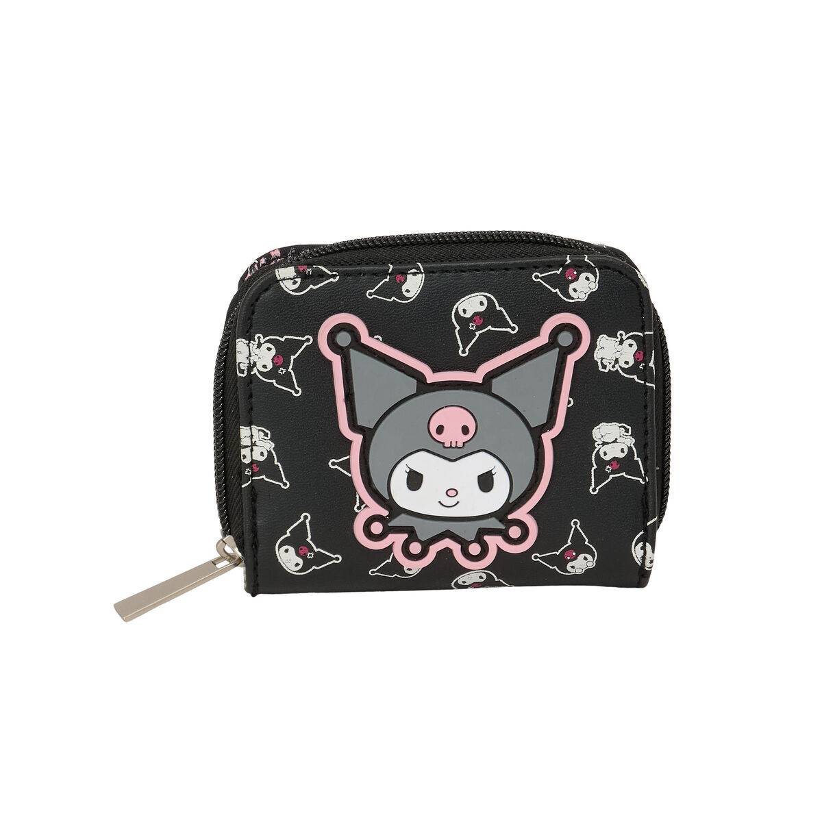 Cartera Kuromi Negro
