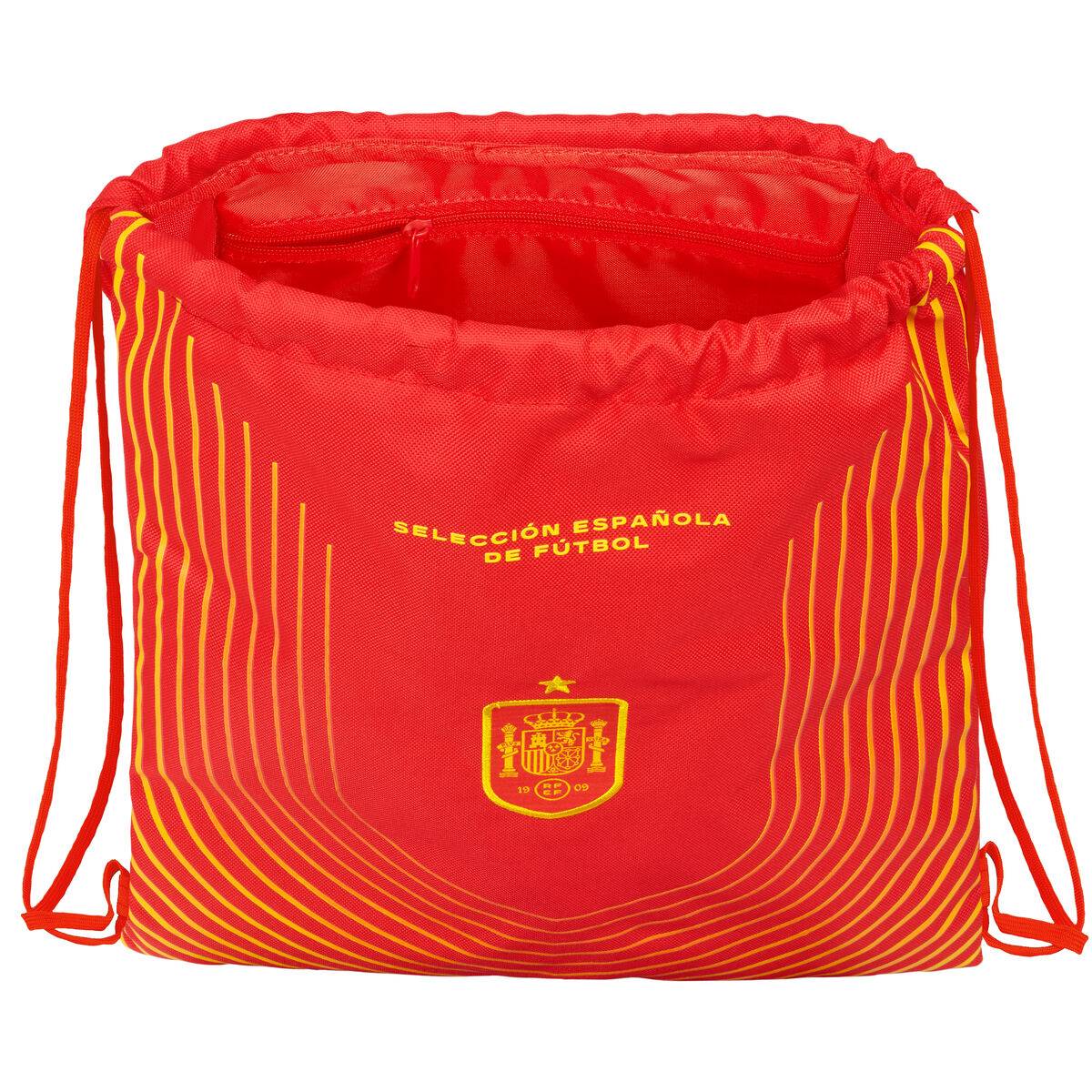 Bolsa Mochila con Cuerdas RFEF Rojo 35 x 40 x 1 cm