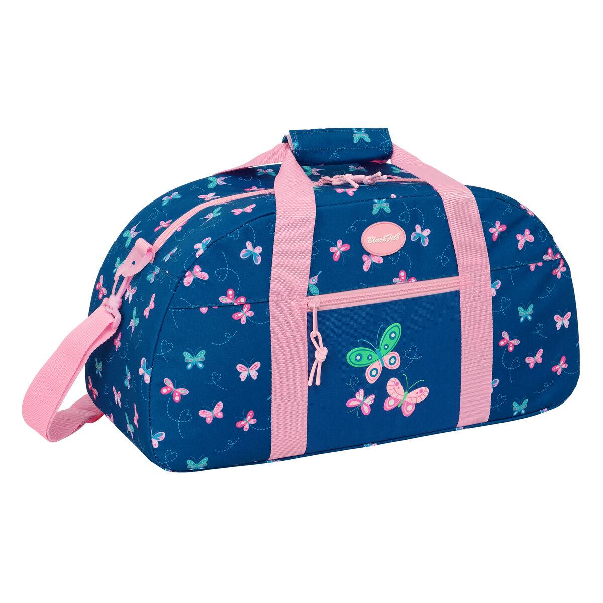 Bolsa de Deporte BlackFit8 Mariposas Multicolor 50 x 26 x 20 cm