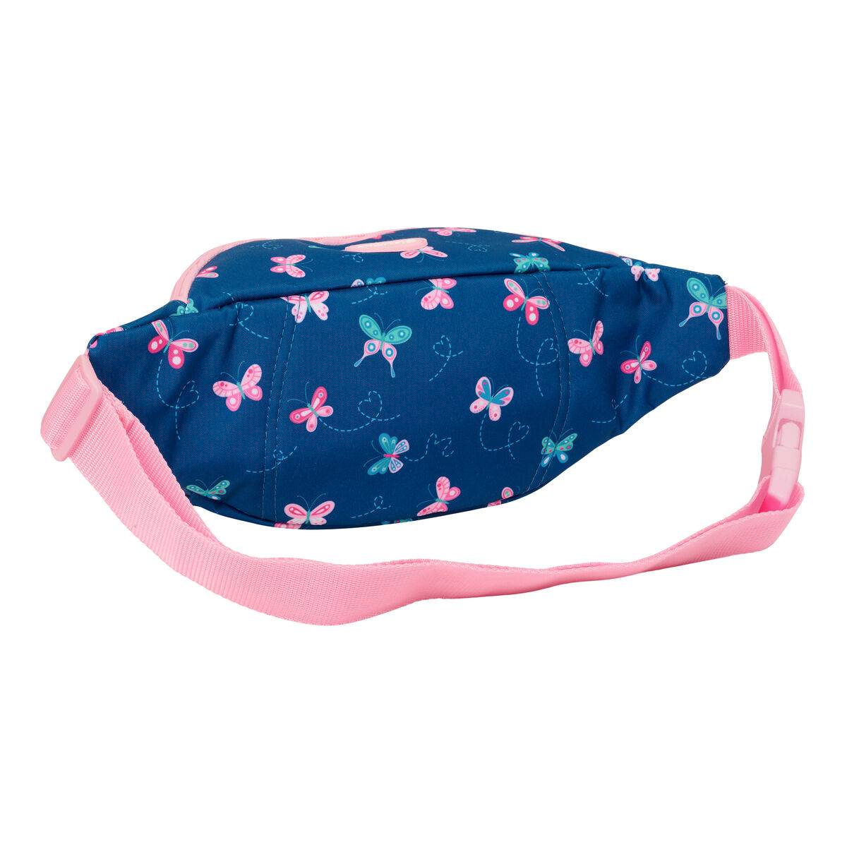 Riñonera BlackFit8 Mariposas Multicolor 23 x 12 x 9 cm