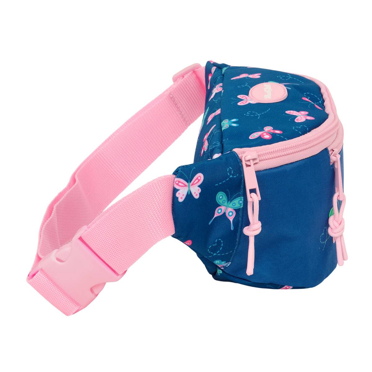 Riñonera BlackFit8 Mariposas Multicolor 23 x 12 x 9 cm