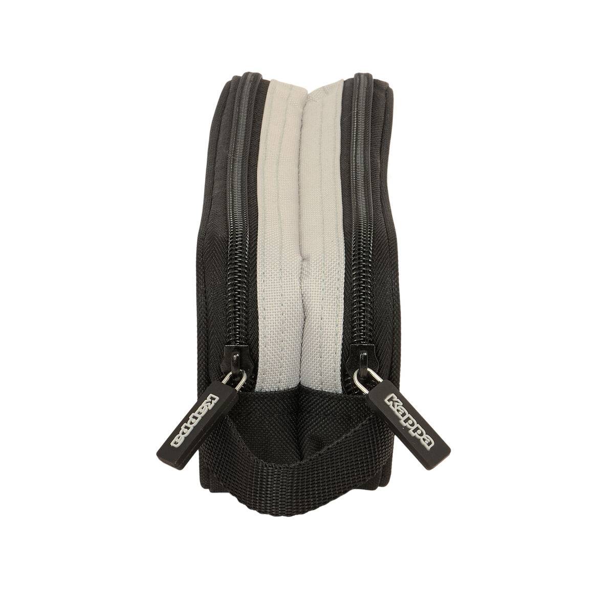 Portatodo Kappa Grey Negro Gris 21 x 8 x 6 cm