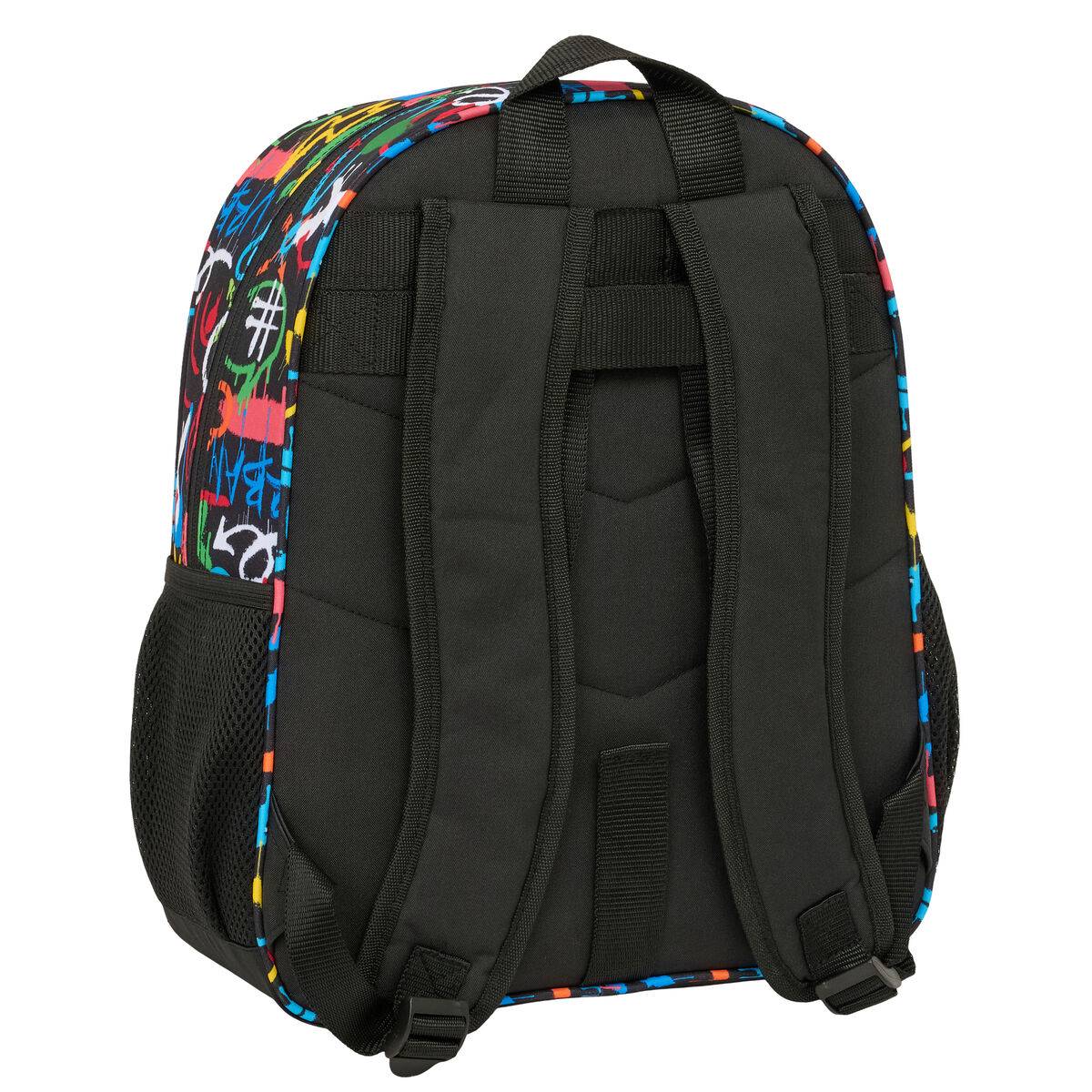 Mochila Escolar Safta Colors 32 x 38 x 12 cm