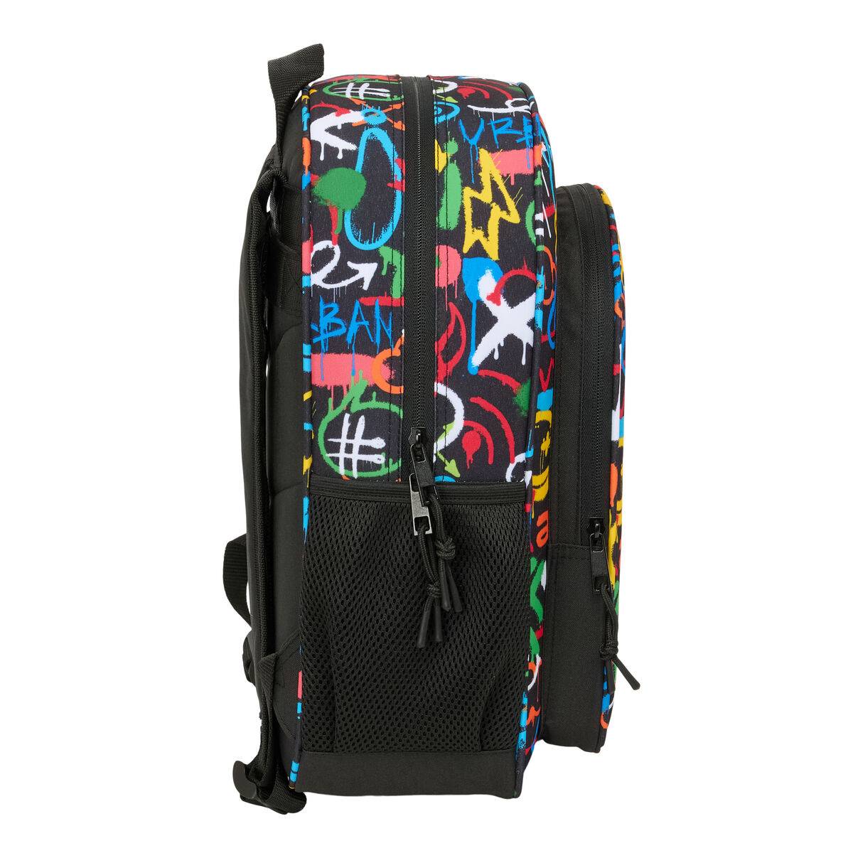 Mochila Escolar Safta Colors 32 x 38 x 12 cm