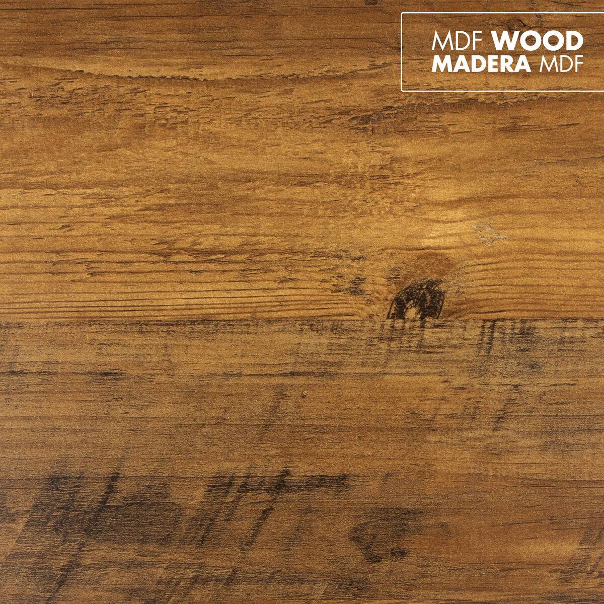 Estantería Max Home Hierro Madera MDF 5 Estantes 30 X 144 X 24 CM