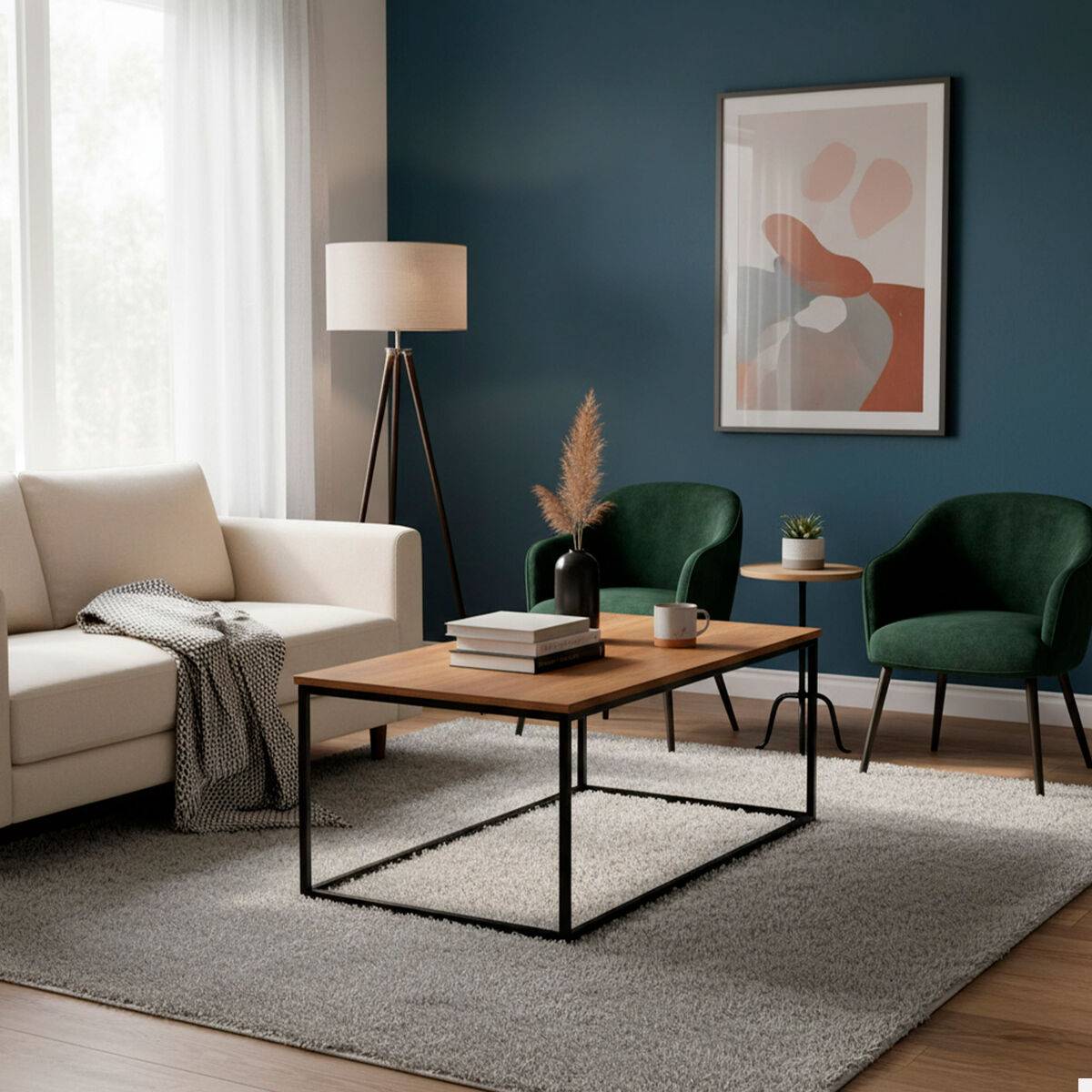 Mesa de Centro Max Home 90 X 40 X 48 CM