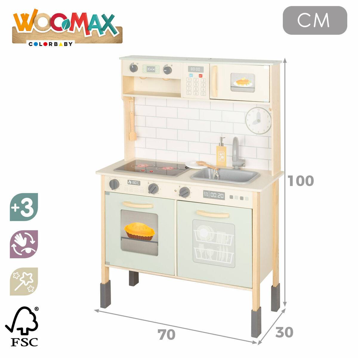 Cocina de Juguete Woomax