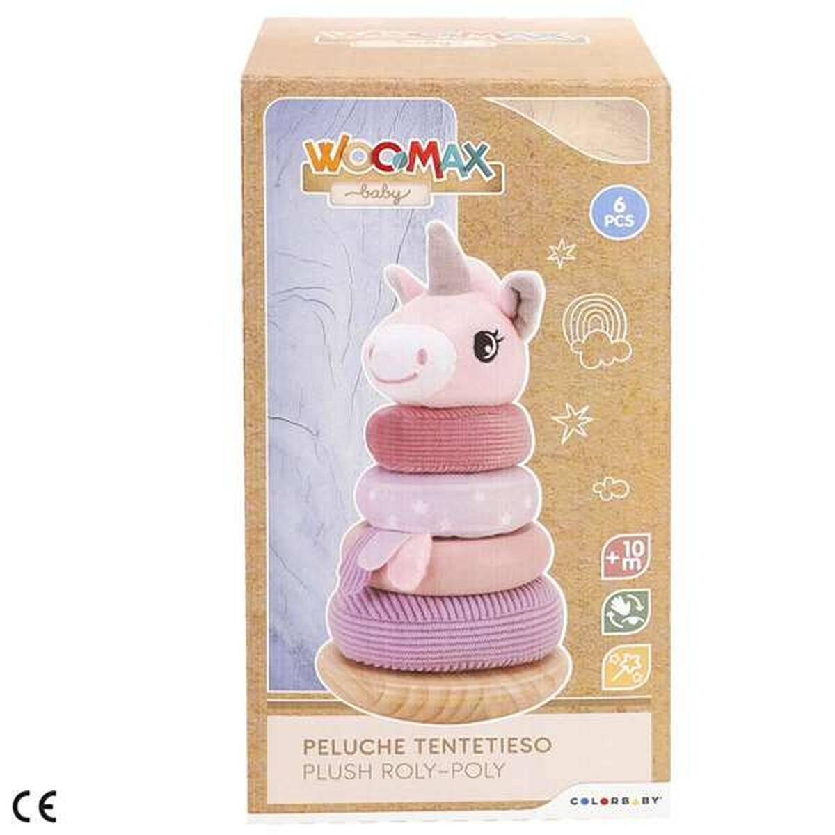 Juego de Habilidad para Bebé Woomax Madera Unicornio