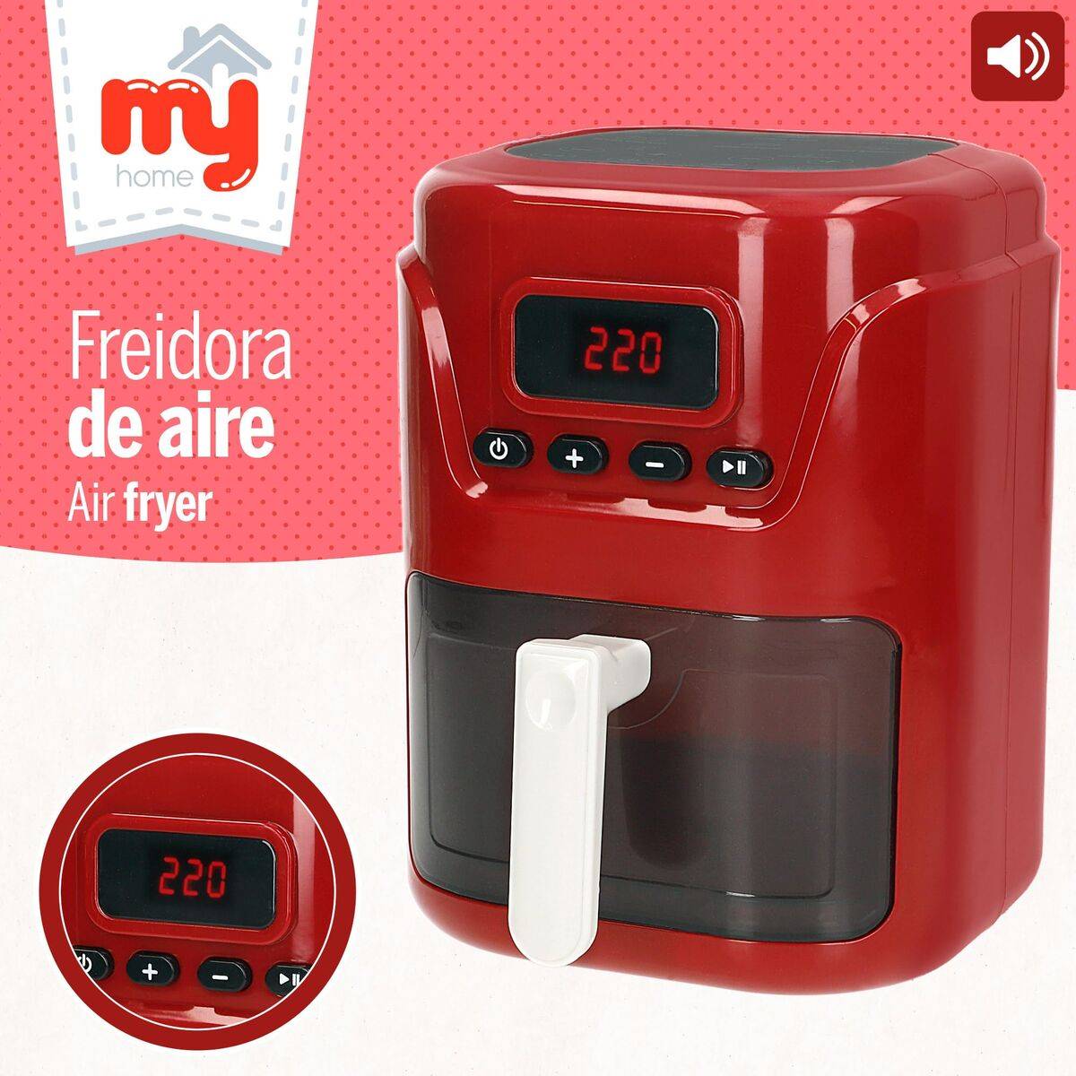 Freidora de juguete Colorbaby