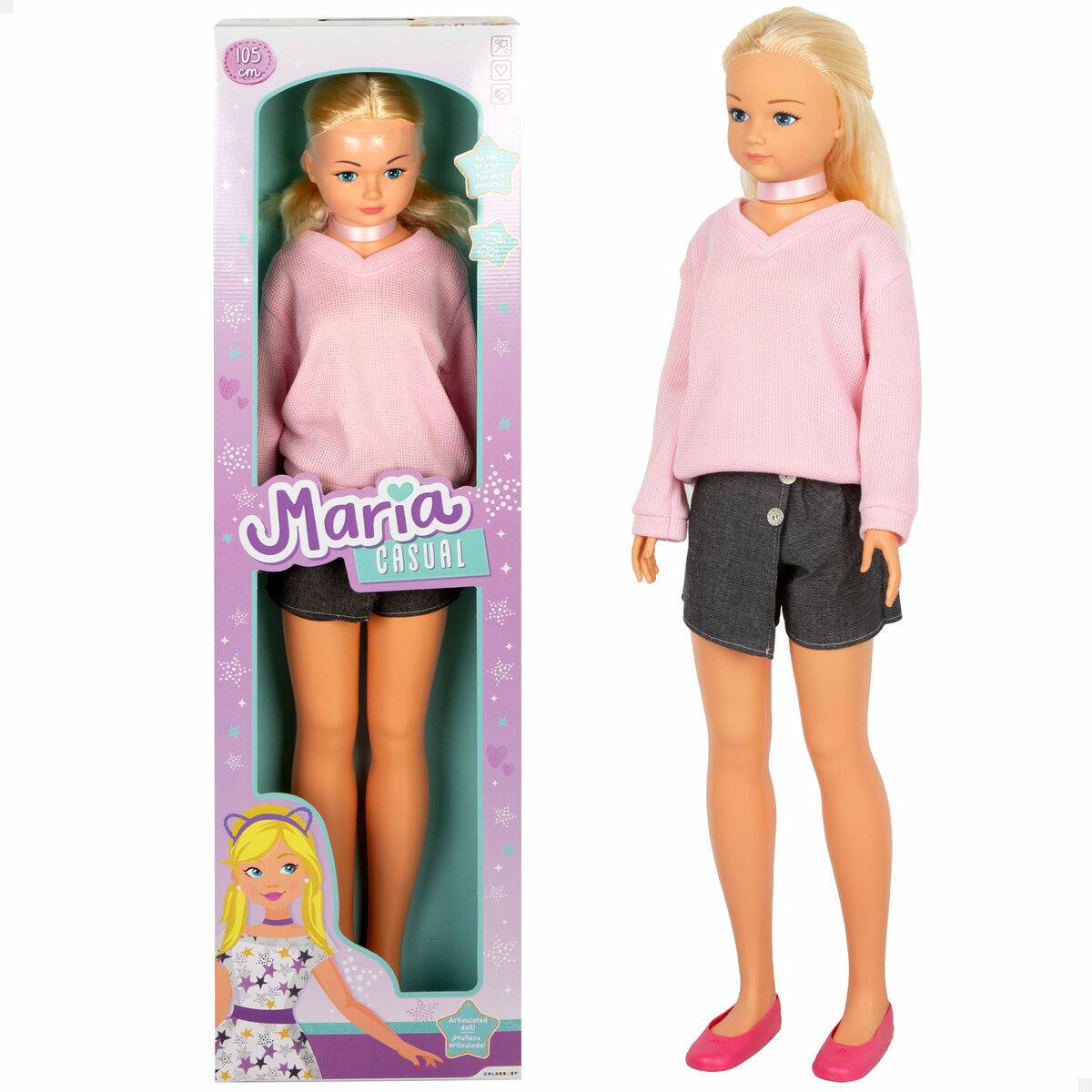 Muñeca Colorbaby 30 x 105 x 14 cm