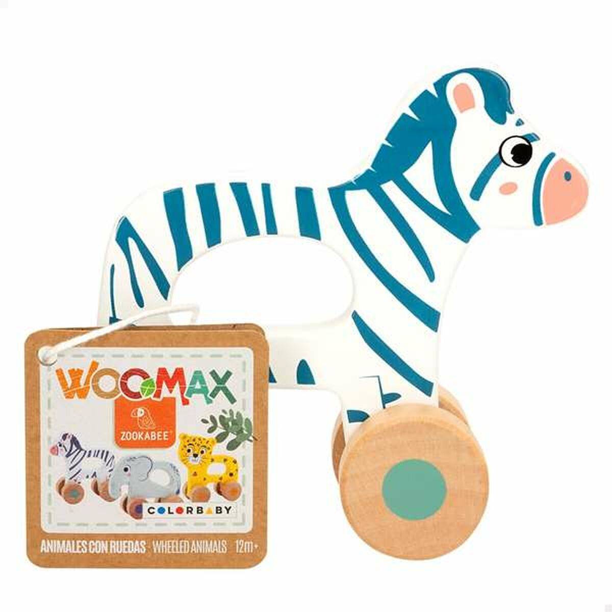 Juguete de arrastre Colorbaby 13 x 5 x 12,5 cm