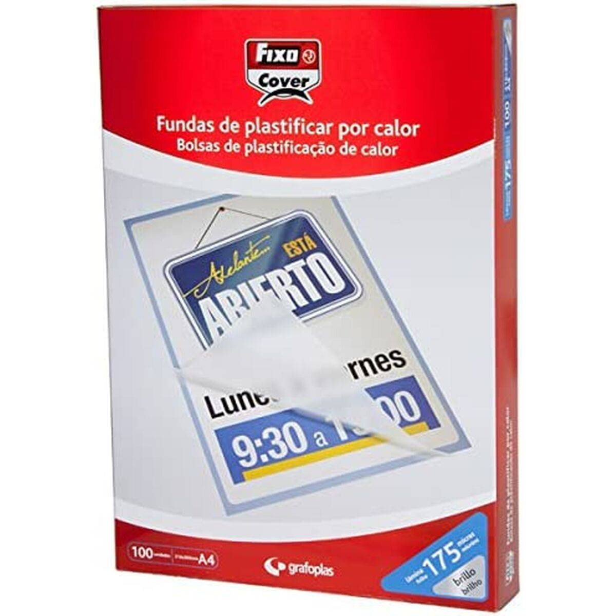 Fundas de plastificar Fixo Transparente