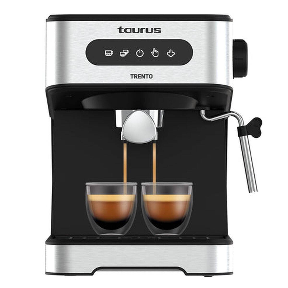 Cafetera Express Taurus TRENTO Acero 1,5 L