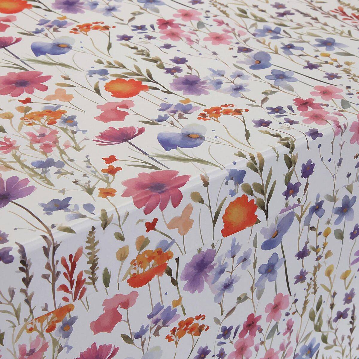 Juego de Cajas Decorativas Versa Cartón Flores (15 Piezas)