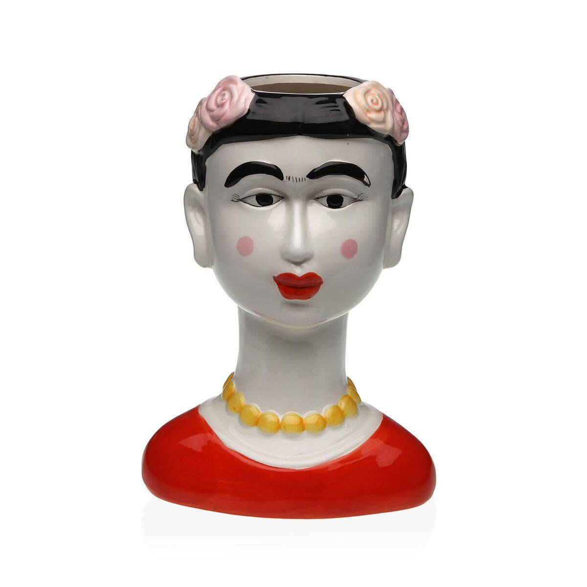 Jarrón Versa Rosi Cerámica Escandinavo/Nórdico 14,3 X 25,5 X 18,5 CM