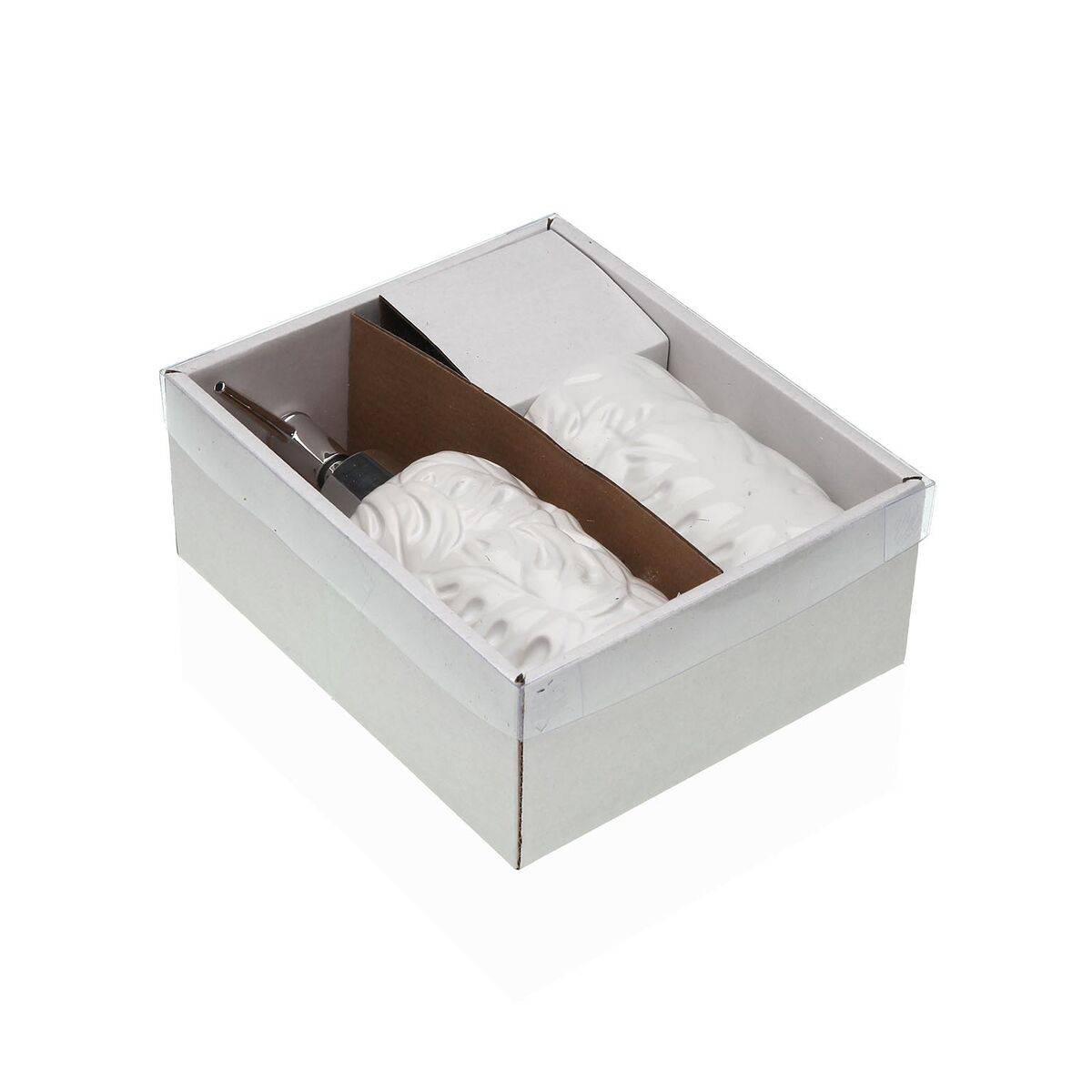 Set de Baño Versa Blanco Dolomita 6,8 x 17 x 6,8 cm