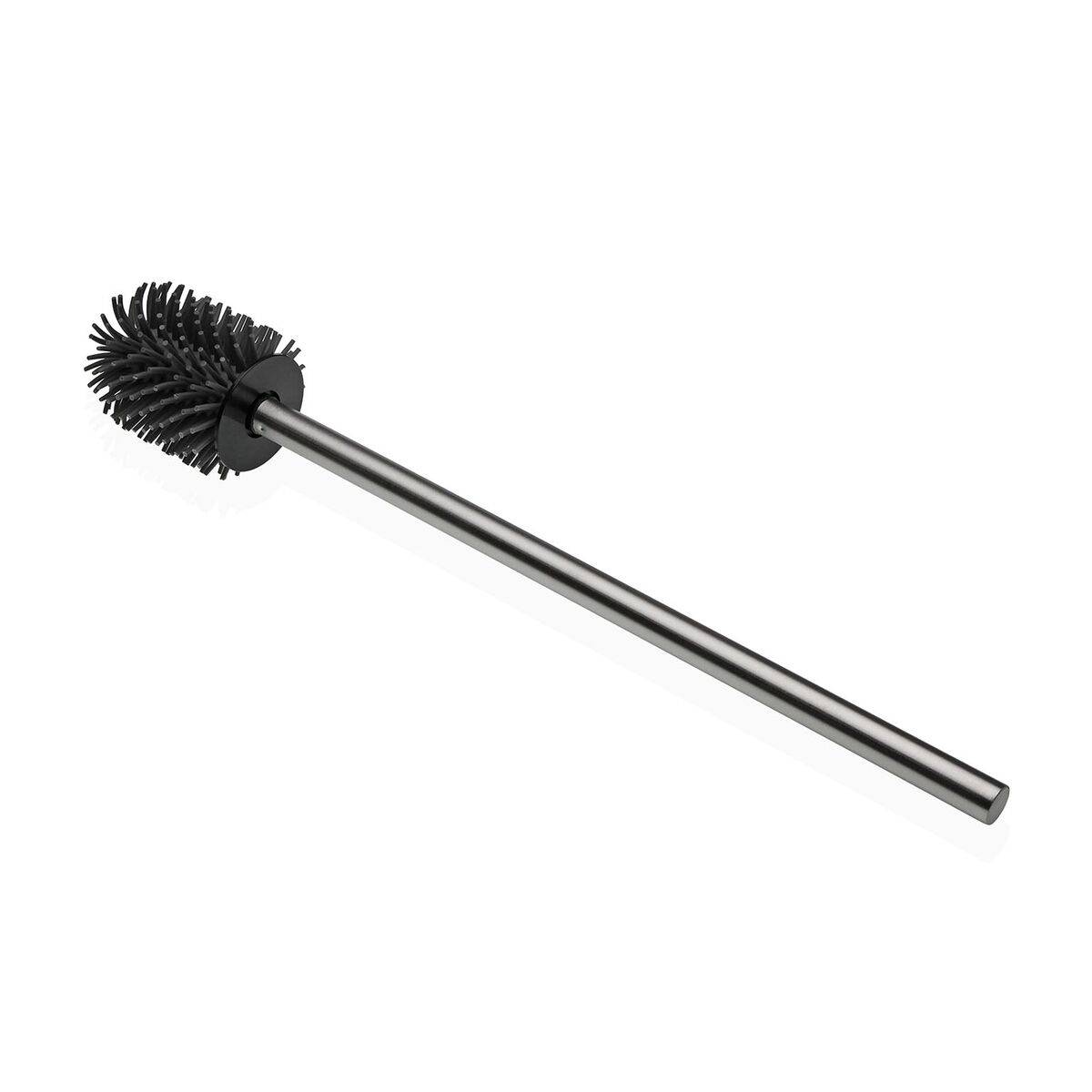 Escobilla para el Baño Versa Negro Metal Acero Polipropileno TPR 10,5 x 47,5 x 10,5 cm