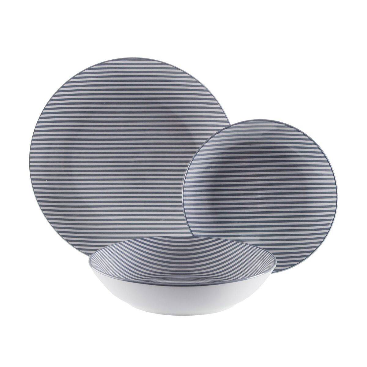 Vajilla Versa Azul Porcelana 18 Piezas