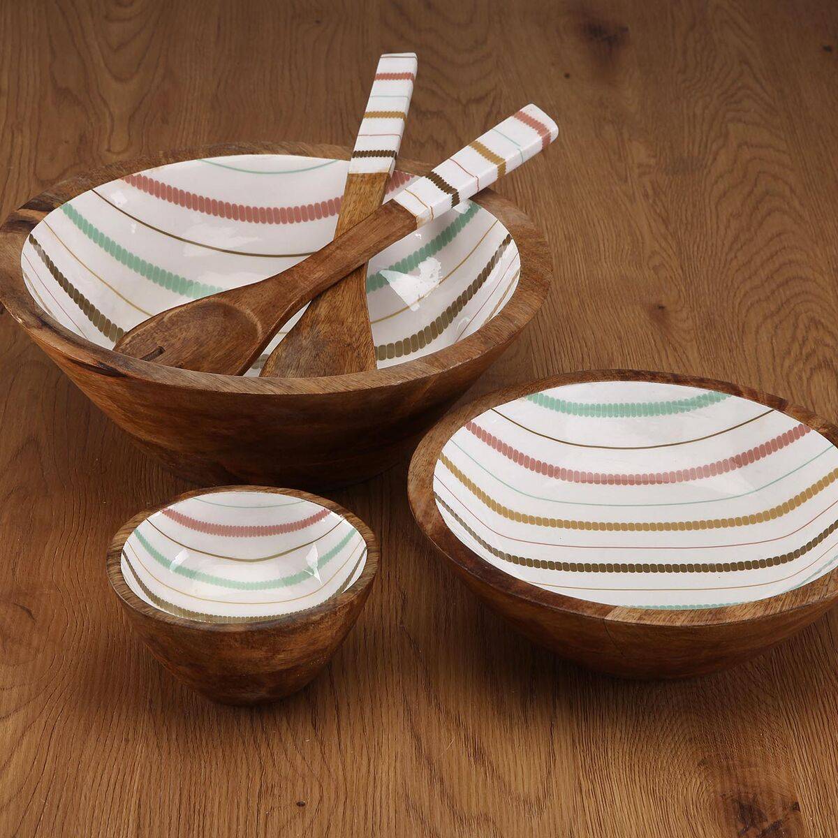 Ensaladera Versa Flint Madera de mango 30 x 10 x 30 cm