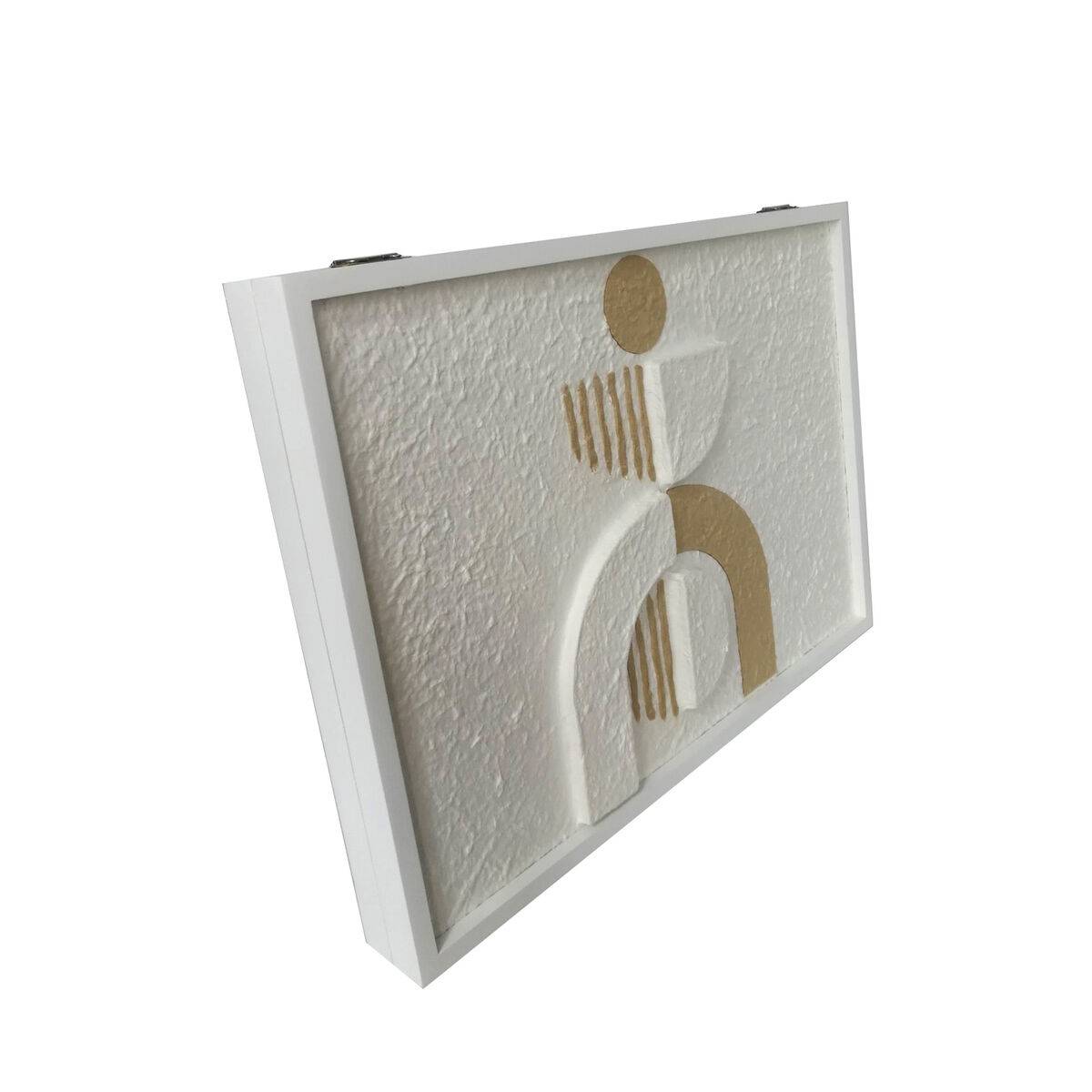Caja Decorativa Versa Papel Madera MDF