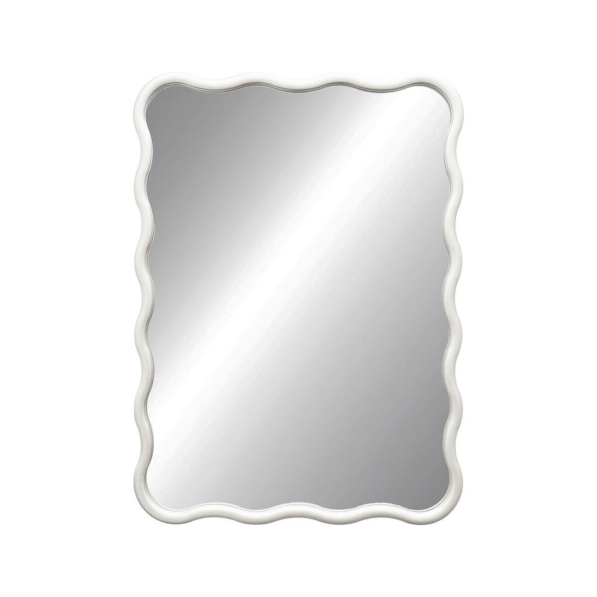 Espejo de pared Versa Blanco 2,2 X 73 X 53 CM
