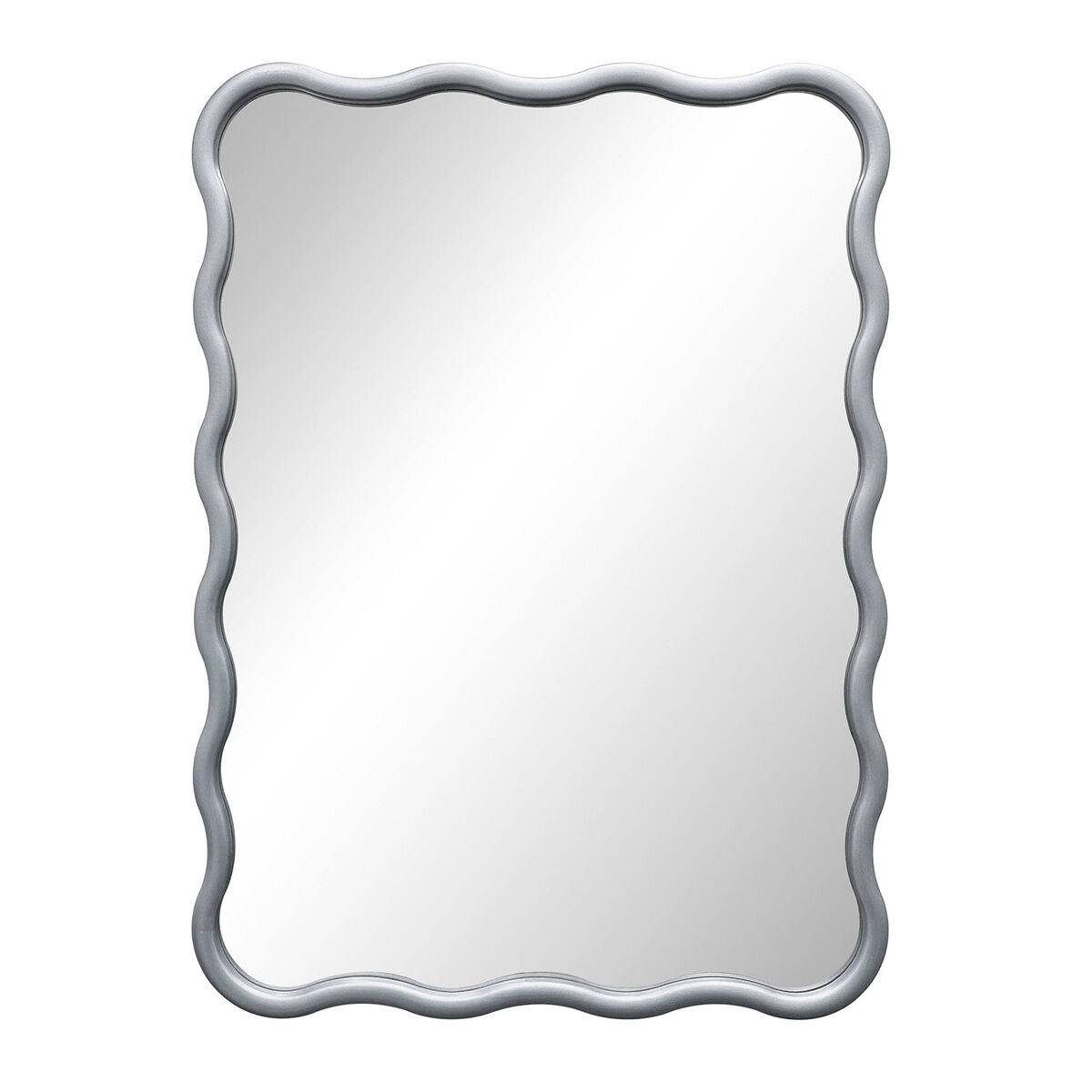 Espejo de pared Versa Plateado 2,2 X 73 X 53 CM