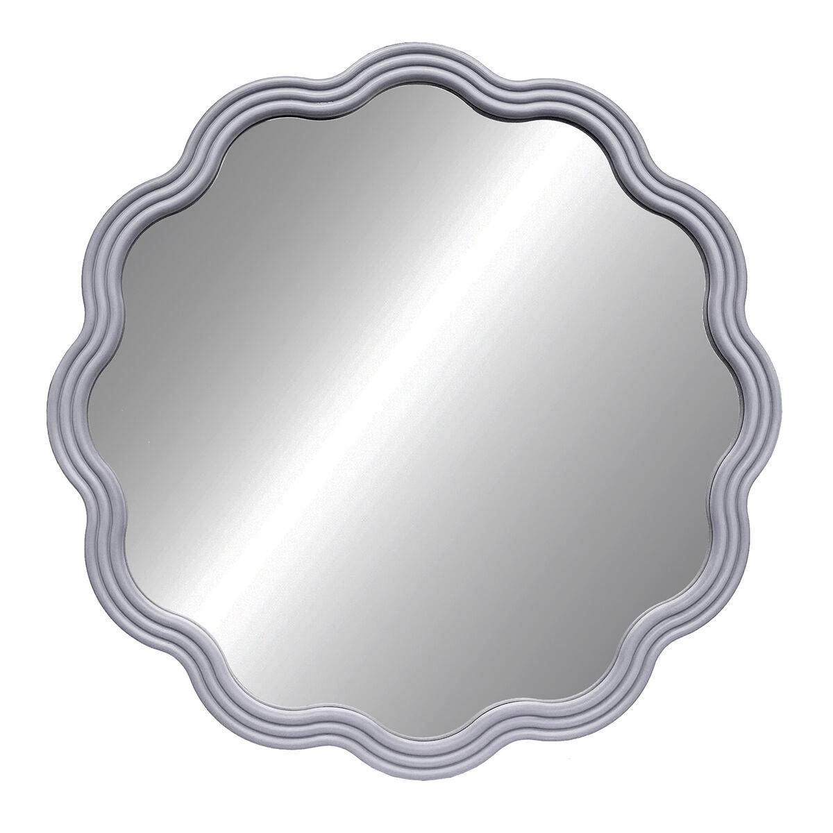Espejo de pared Versa Plateado 3 x 60 x 60 cm