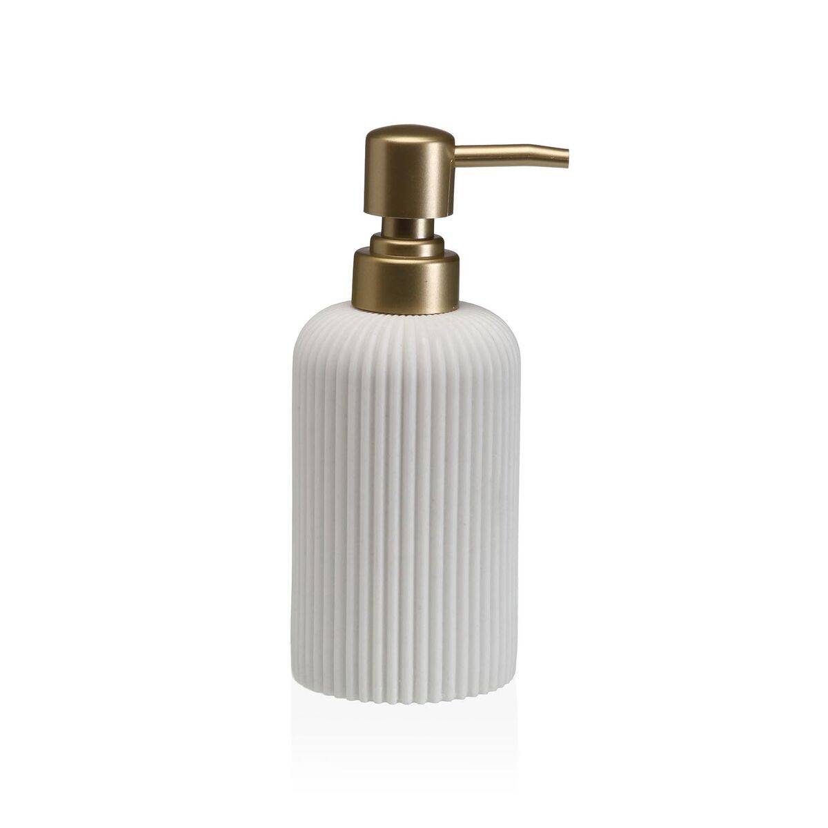 Dispensador de Jabón Versa Tahoe Blanco Resina 7 x 17,5 x 7 cm
