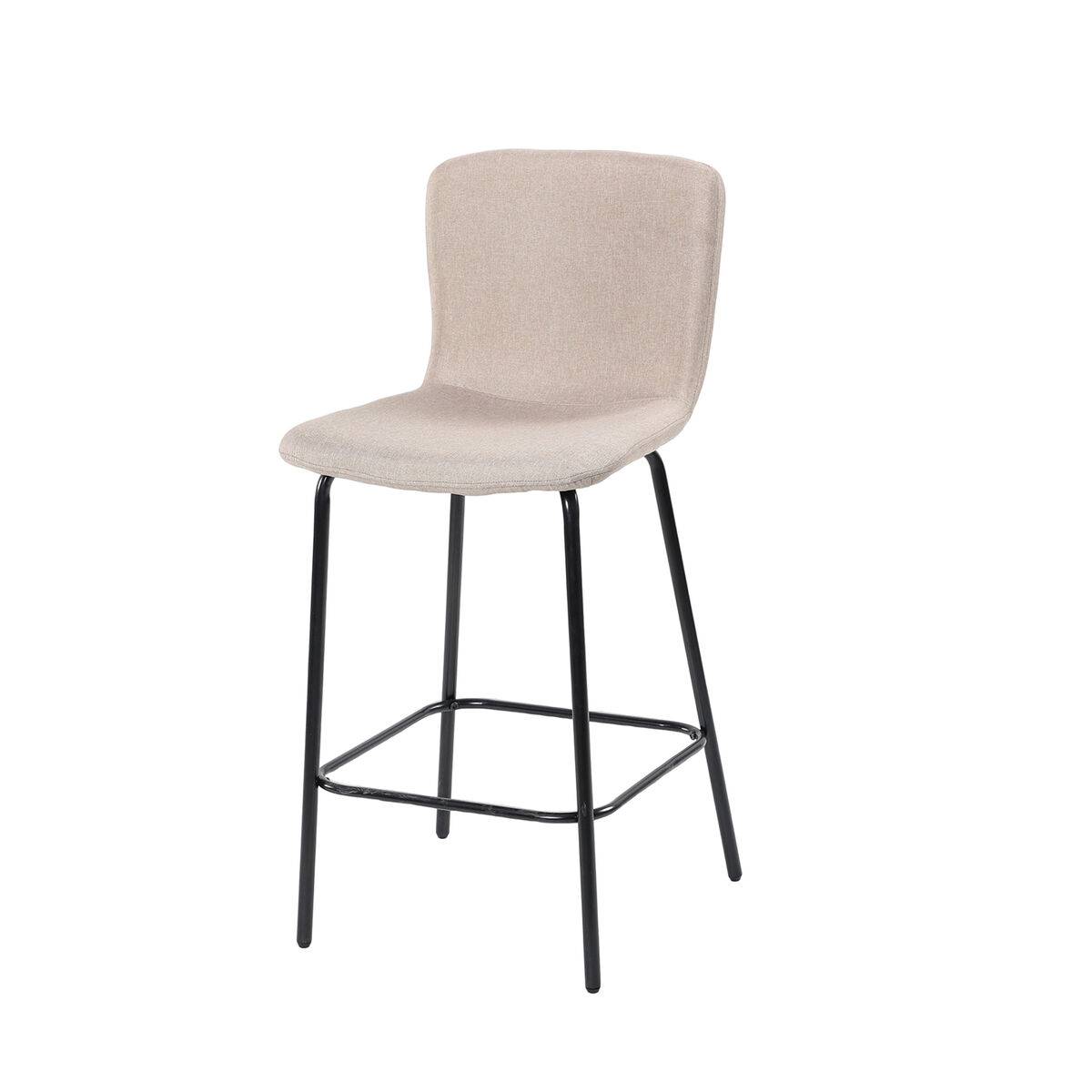 Taburete Versa Beige Metal 44,5 X 93,5 X 51 CM
