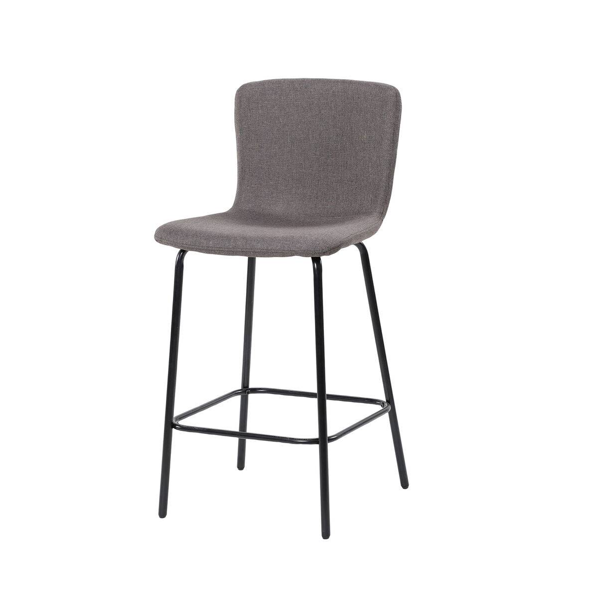 Taburete Versa Negro Metal 44,5 X 93,5 X 51 CM